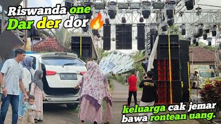 Download Lagu H + 1‼️ Riswanda one ft vino lighting  hajatan super mewah full konsep tertata.! MP3