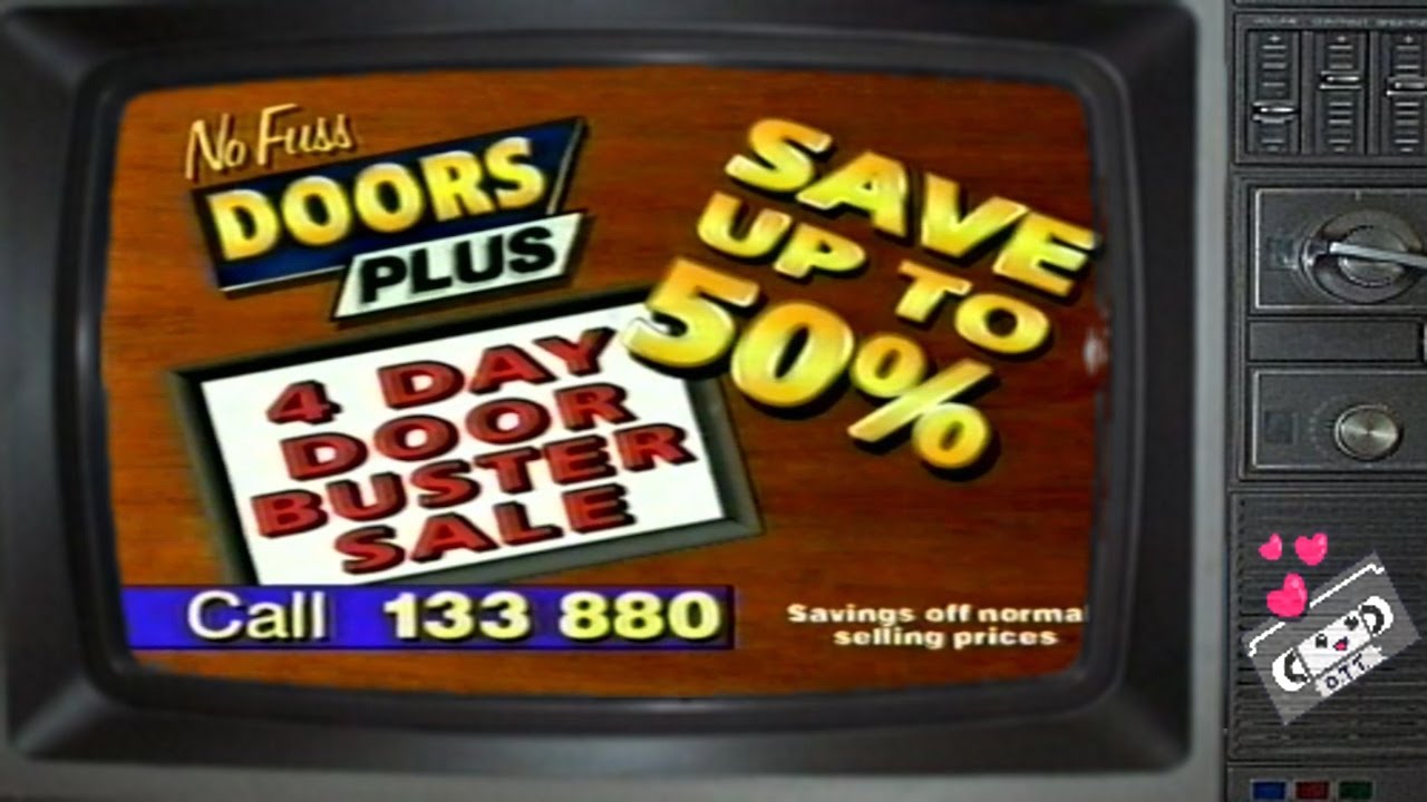 Doors Plus No Fuss 4 Day Door Buster Sale Commercial 2002 YouTube