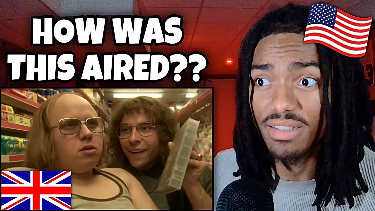 AMERICAN REACTS To the Top 10 Little Britain Sketches