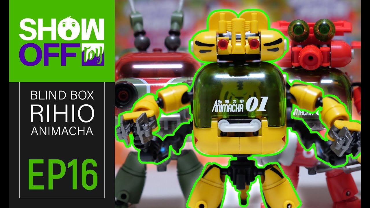 รีวิวกล่องสุ่ม Rihio Animacha Box Set 6 Pcs [SHOW OFF TOY EP.16] - YouTube