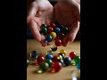 What Do Falling Marbles Sound Like? #MarbleASMR #SatisfyingSounds #VisualDelight #StressRelief
