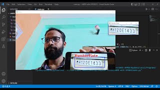Automatic Number Plate Recognition (ANPR) using #opencv #python #computervision realtime detection