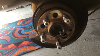 How To Change Wheel Studs On Irs Commodores