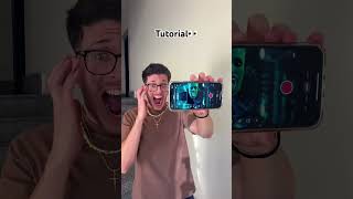 TUTORIAL alien Gif #TREND 😳🍆🤮#trend #magic  #backstage #creative #lol #shorts#tutorial
