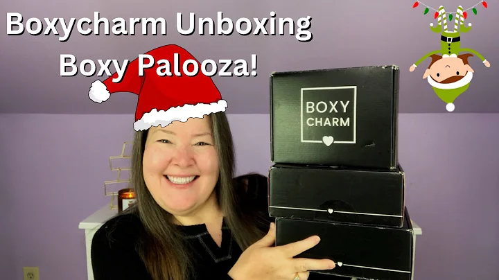 Boxycharm Unboxing Palooza - Try On - Base and Pre...