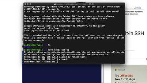 Connecting to your Raspberry Pi using SSH when you are setting it up in Headless Mode