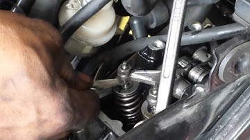 Valve clearance adjustment (Rouser 200NS)