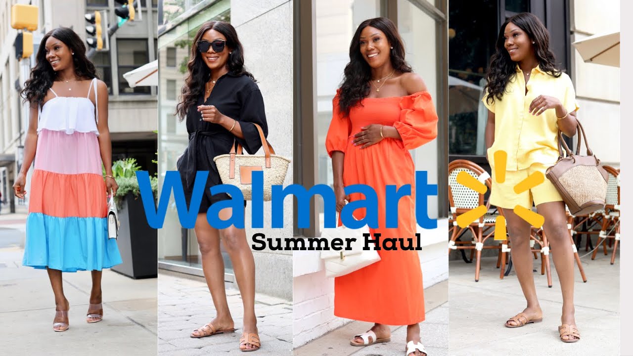 WALMART SUMMER TRY-ON HAUL  Must-Have Summer Staples. 