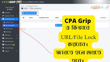 How to Create content Lock cpa grip 2022। TECH GS