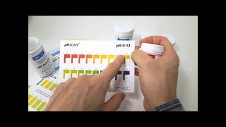 картинка: Индикаторная (лакмусовая) бумага pHSCAN. Как определить pH?