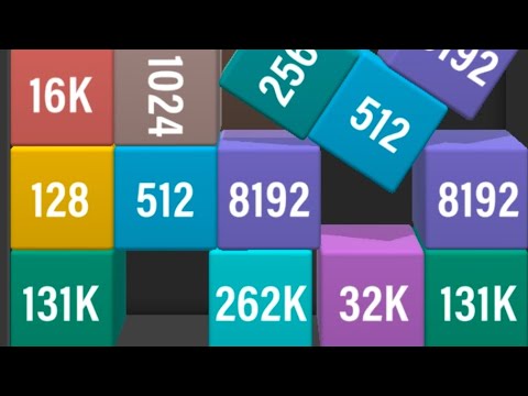 Part 82: Another Amazing Drop Block 3D Game with 131K Merge Numbers # ...