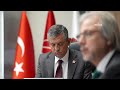 Özgür Özel, İspanya Başbakanı Pedro Sanchez başkanlığındaki toplantıya katıldı