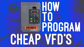 How to Configure your new VFD