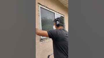 Stucco and windows! #stucco #windowreplacement #homeownership #diy #home #2024 #santabarbara #805