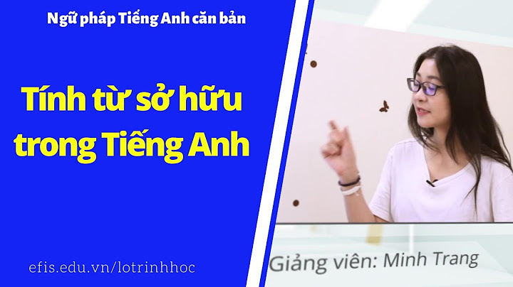 Tính từ sở hữu trong tiếng anh là gì năm 2024