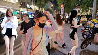 Nightlife In Vietnam 2024 | Vibrant Ho Chi Minh City Night Life In District 1 Saigon