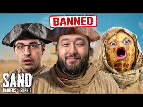 HOW I GOT BANNED ON SAND RAIDERS ft TheBurntPeanut & Shroud 