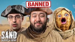 HOW I GOT BANNED ON SAND RAIDERS ft TheBurntPeanut & Shroud 