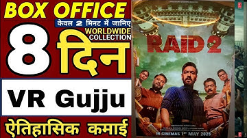 Raid 2 Day 8th Box Office Collection,Raid 2 Box Office Collection 9th Day #raid2
