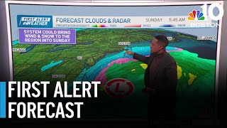 Frigid temperatures continue, with a new storm on the radar