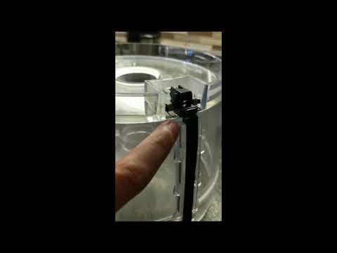 KitchenAid Food Processor 1133 KFP1133 Handle Re-Assembly After Taking Apart to Clean