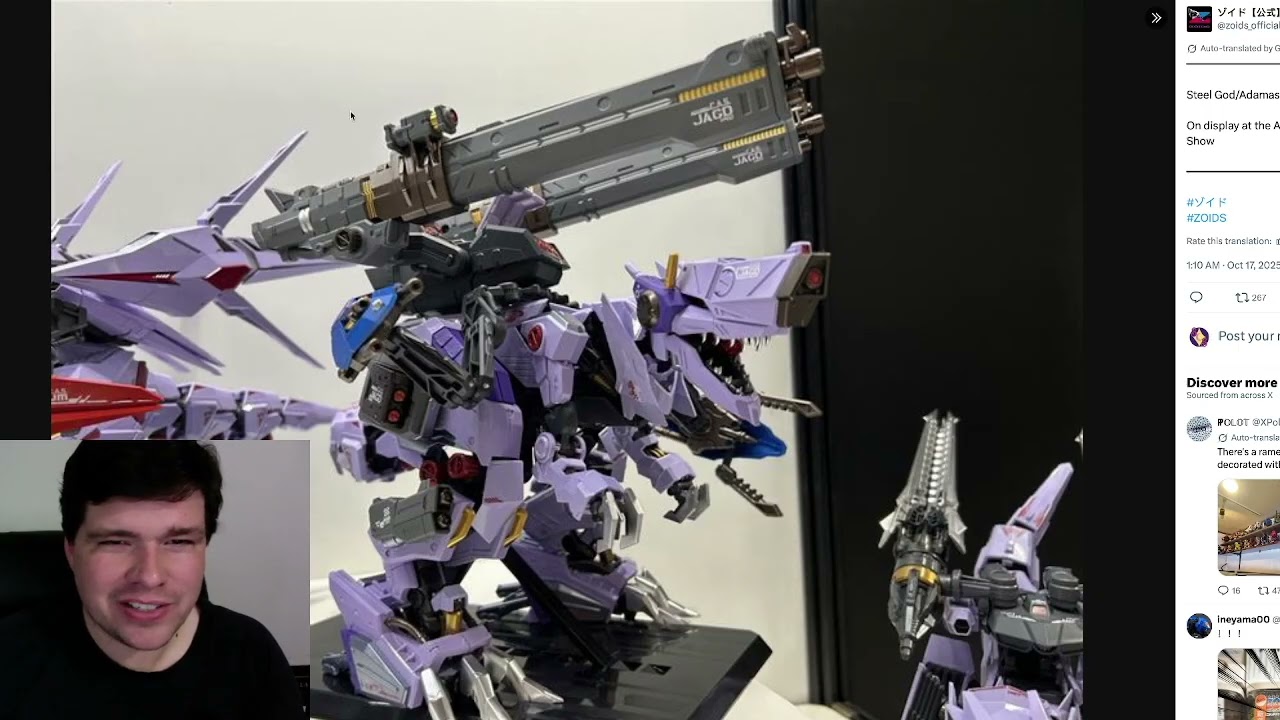 HUGE Zoids news for 2026! Liger Zero Falcon, Berserk Fury JAGD Unit!