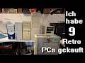Ich habe 9 Retro/Vintage PCs auf Kleinanzeigen gekauft |Durchsticht + Test|