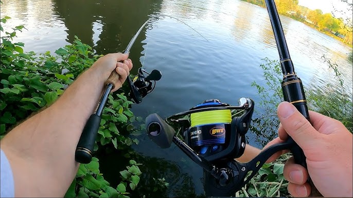 Lews American Hero Camo Speed Spin Spinning Reel with Stephen Browning