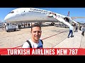 The NEW TURKISH AIRLINES 787 Dreamliner in ECONOMY CLASS!