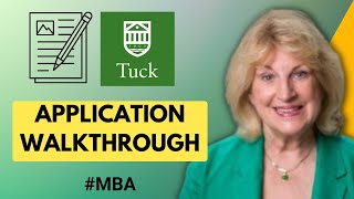 How to Fill Out Tuck MBA Application | Best Practices for Writing a Compelling MBA Application screenshot 5
