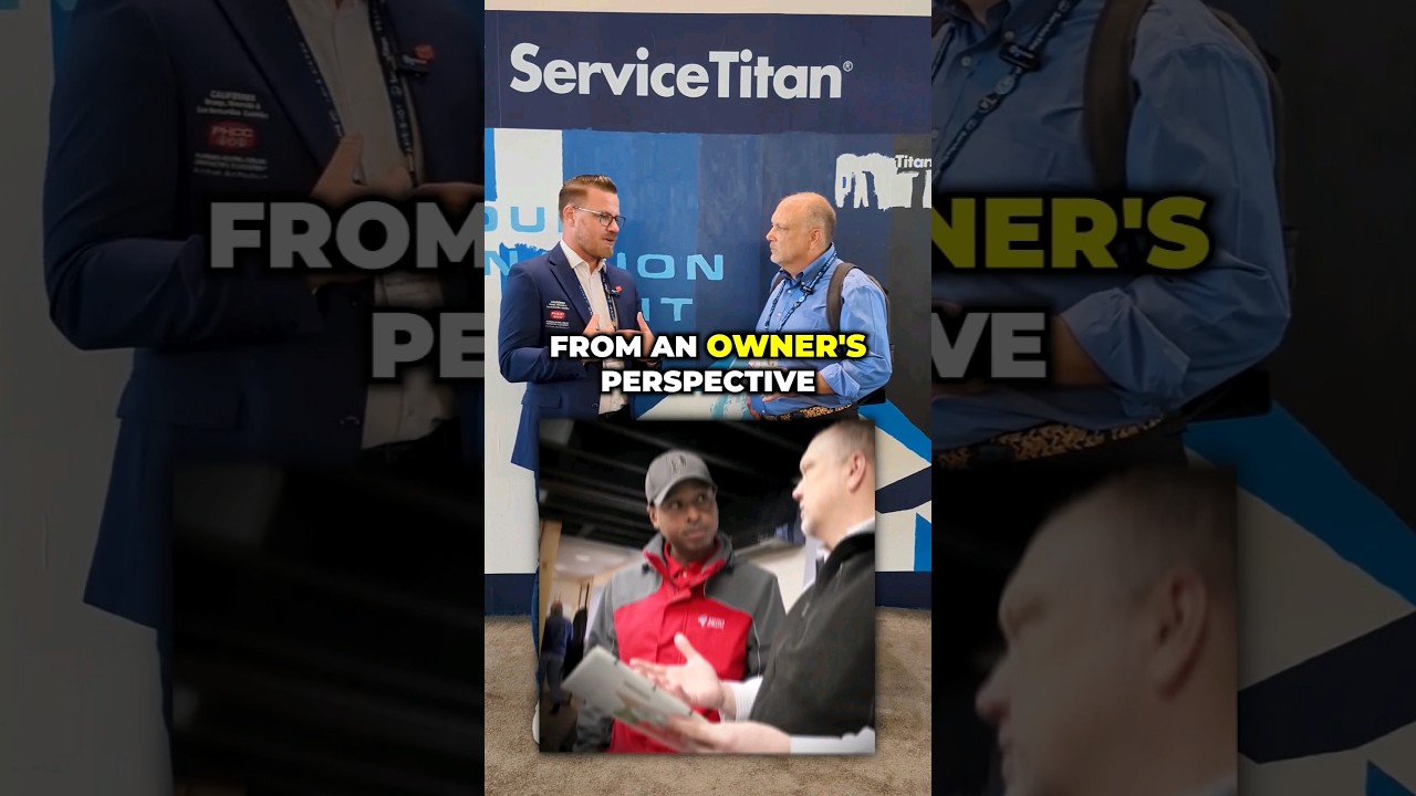 At Service Titan's Pantheon event I got to interview @socalplumbguy (Mike Prencarage)