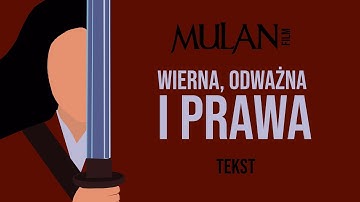 Thumbnail of Mulan (film) - Wierna, odważna i prawa | TEKST PL