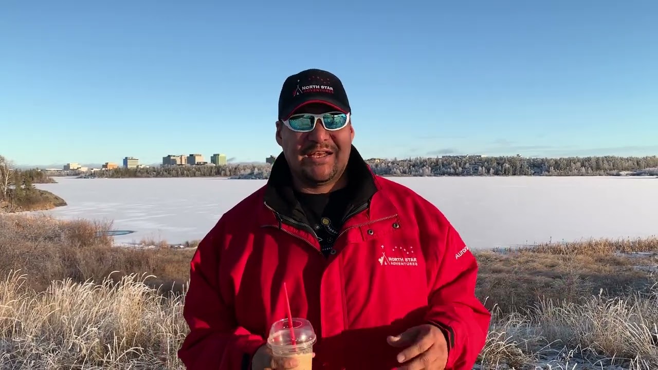 Our Joe the Aurora Hunter checking in again from the south side of Yellowknife on sunny Oct 31, 2019