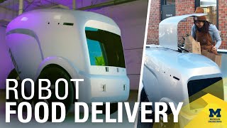 Autonomous delivery robots helping local restaurants through pandemic screenshot 1