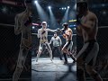 Skeleton MMA Training Under Legendary Champion (Cinematic 3D)#ufc