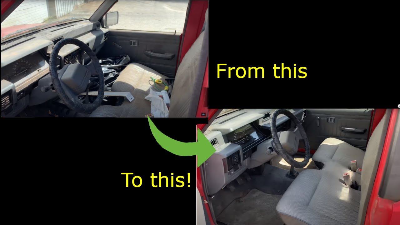 Cleaning the Mighty Max interior - YouTube