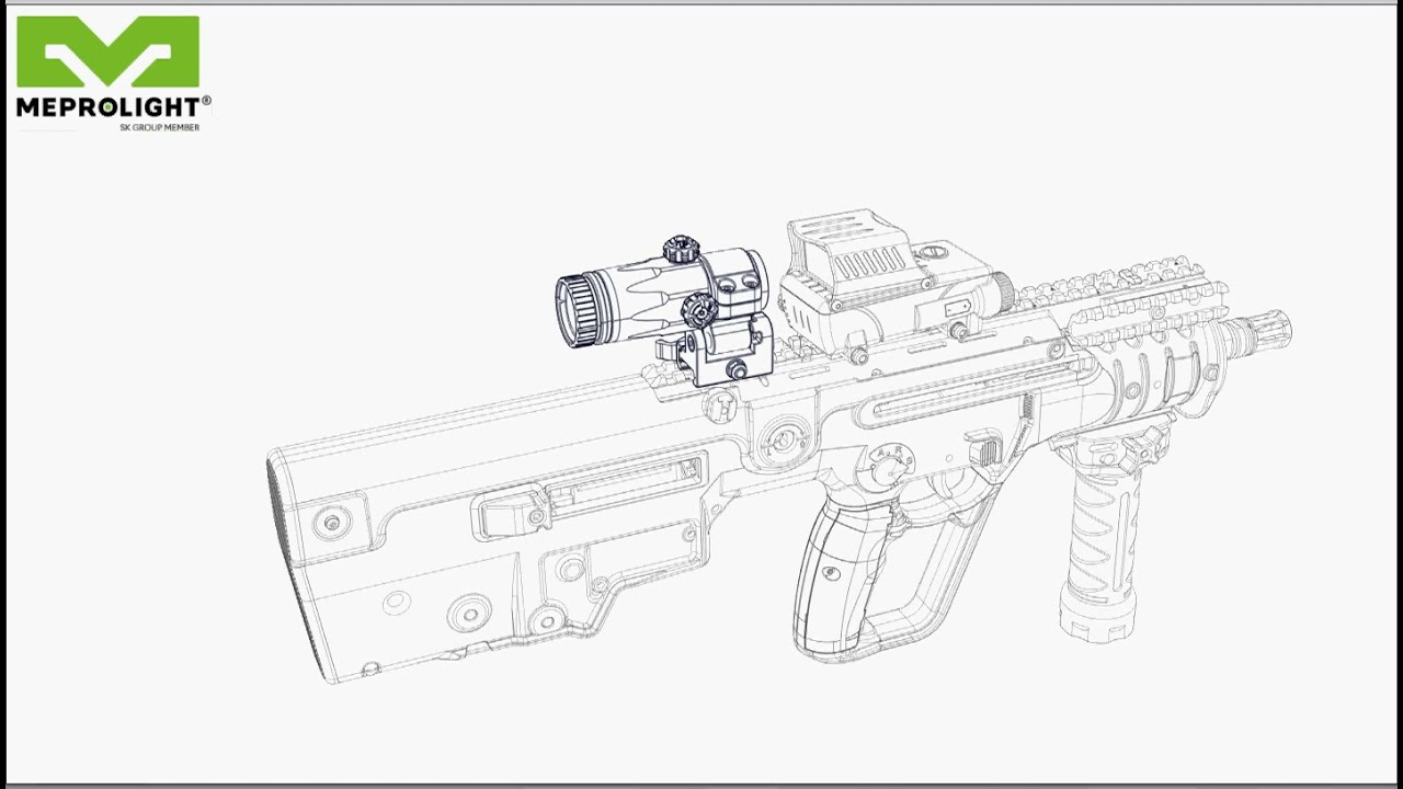 Mepro MX3-T/F adjustment and reticle alignment