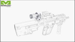 Mepro MX3-T/F adjustment and reticle alignment