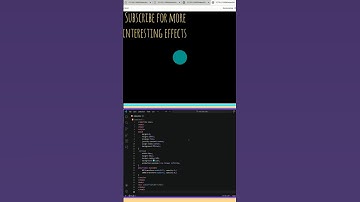 🔥 Circle Neon Glow Effect | HTML CSS Animation Tutorial | Satisfying Coding #coding #shorts