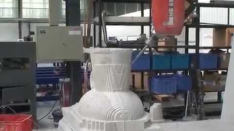 FOAM MOLD ENGRAVING BY 5 AXIS CNC ROUTER MACHINE