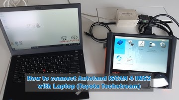 How to connect Autoland iSCAN 4 IMS2 with Laptop (Toyota Techstream)