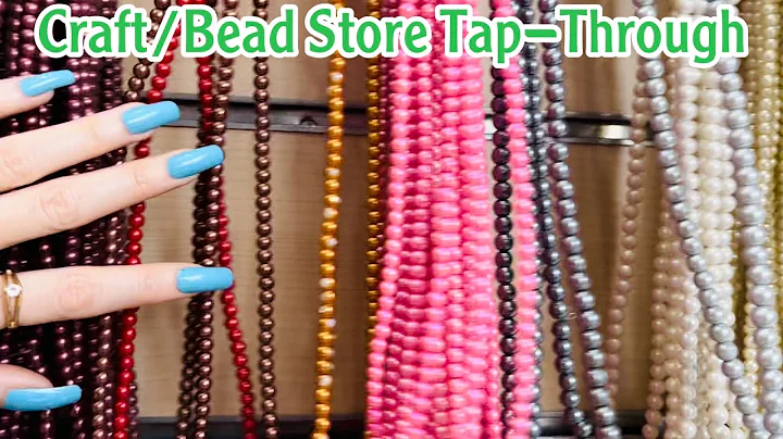 ASMR * Craft & Bead Shop Tap-through! * Fast Tapping & Scratching * Street/Store Sounds * ASMRVilla