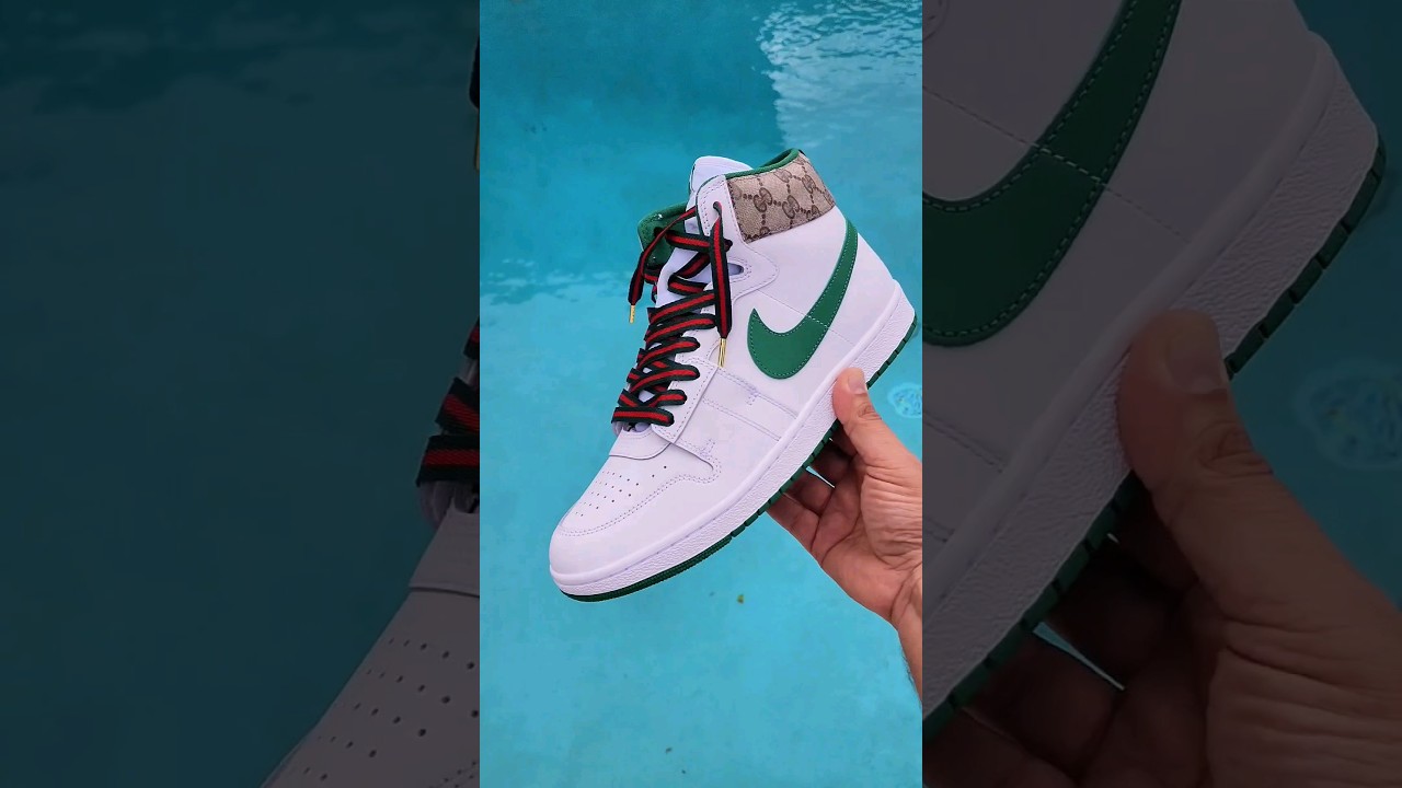 We brought subtle luxury to this Nike AirShip custom. Come check it out!! 🔥