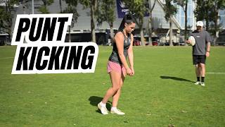 Rugby Punt Kicking | Low, Distance & UP!
