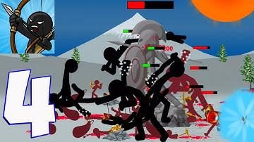 Stick War Legacy - Gameplay Walkthrough Part 4 - Campaing Insane (iOs,android)