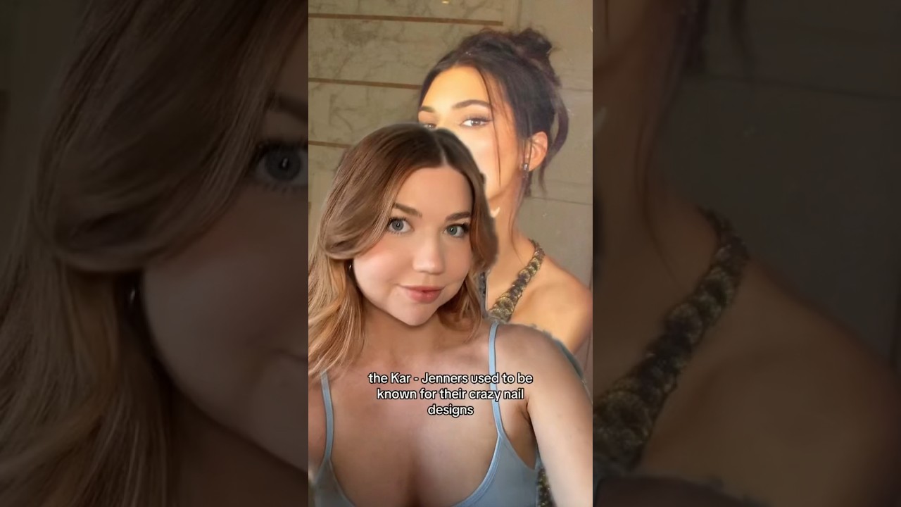 Kardashian / Jenner inspired nails! 