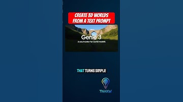 🚨INTERESTING AI: Create 3D worlds from a text prompt #ai #shorts
