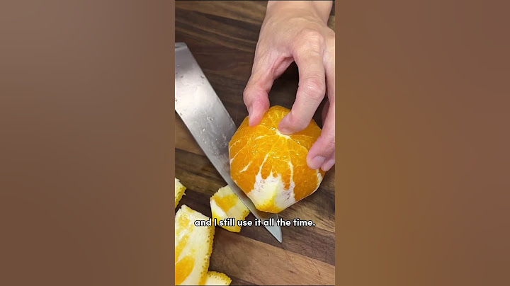 How to Supreme an Orange Like a Pro!