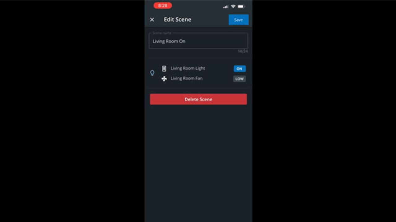Scenes - Brightlayer Home
