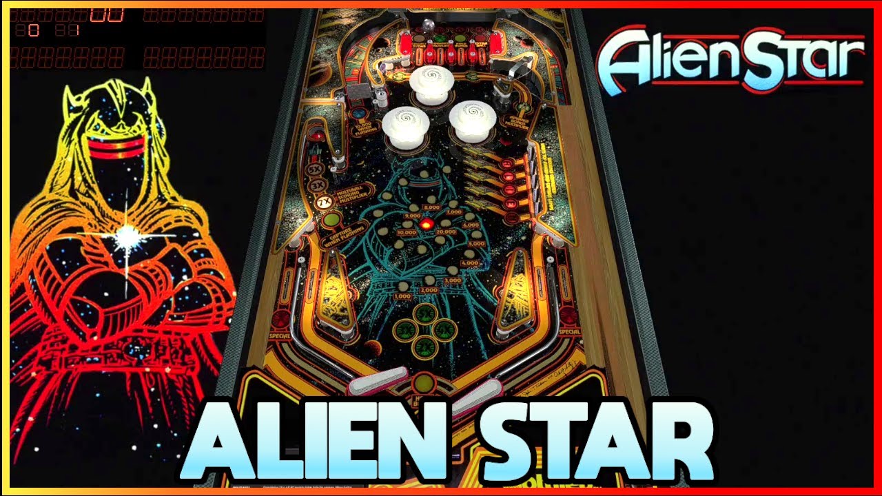 Alien Star VPX (Gottlieb, 1984) - YouTube